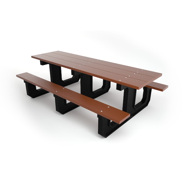 Brown 8' Park Place Table